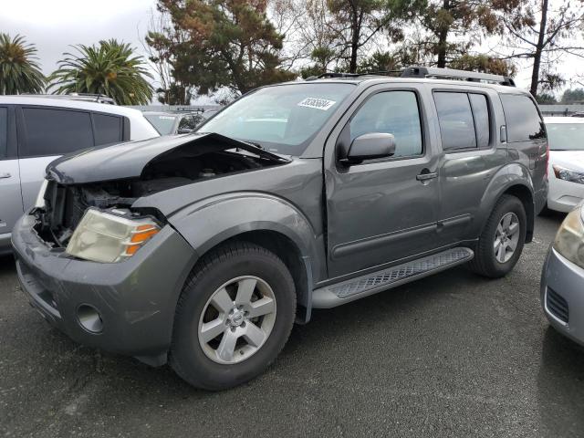 5N1AR18U68C630392 - 2008 NISSAN PATHFINDER S GRAY photo 1