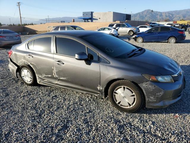 2HGFB2F65CH548976 - 2012 HONDA CIVIC HF GRAY photo 4