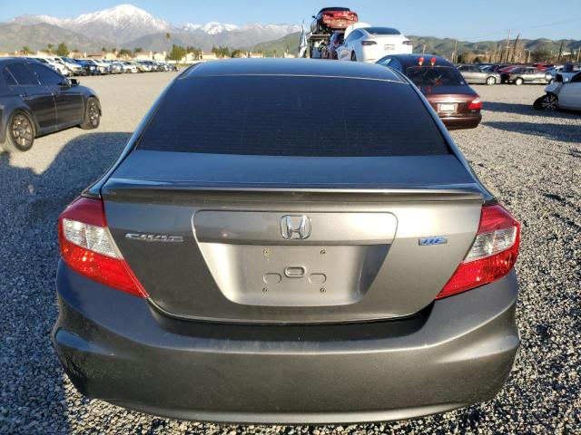 2HGFB2F65CH548976 - 2012 HONDA CIVIC HF GRAY photo 6