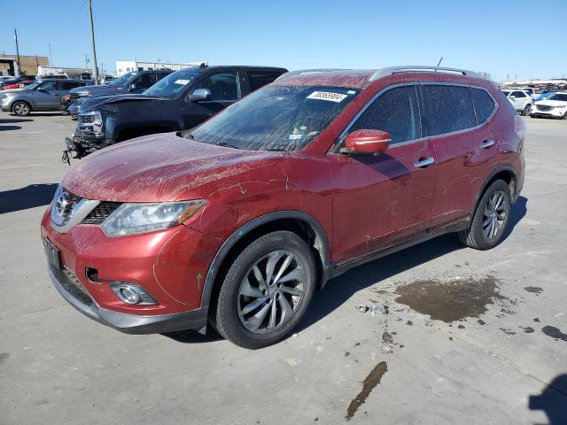 5N1AT2MT3FC807384 - 2015 NISSAN ROGUE S RED photo 1