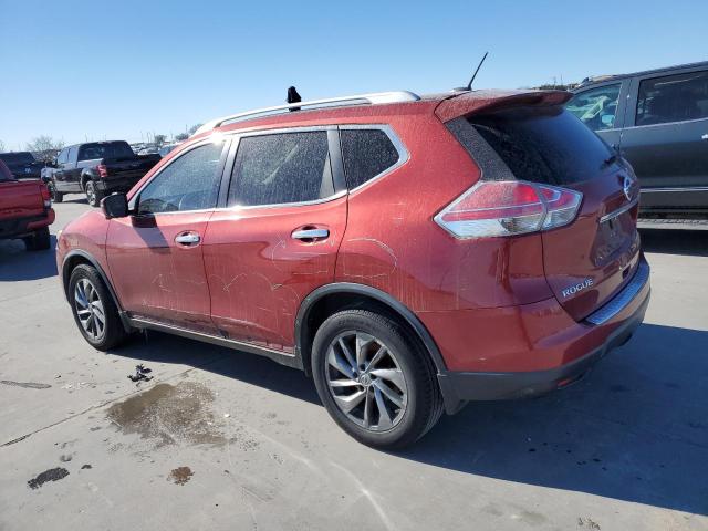 5N1AT2MT3FC807384 - 2015 NISSAN ROGUE S RED photo 2