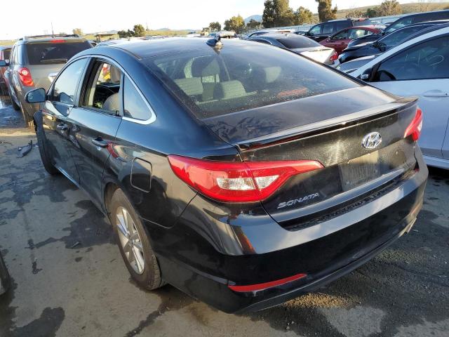 5NPE24AF3GH329721 - 2016 HYUNDAI SONATA SE BLACK photo 2