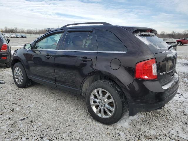 2FMDK3KC4EBA17678 - 2014 FORD EDGE LIMITED CHARCOAL photo 2