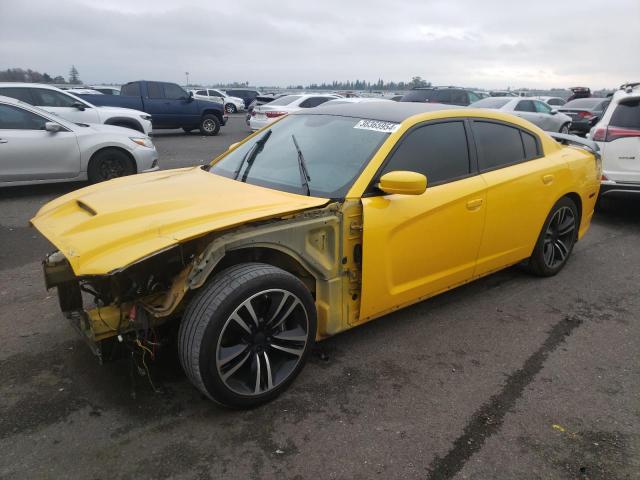 2C3CDXGJ3CH201436 - 2012 DODGE CHARGER SUPER BEE YELLOW photo 1