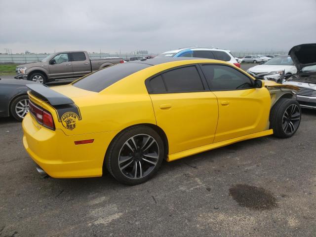 2C3CDXGJ3CH201436 - 2012 DODGE CHARGER SUPER BEE YELLOW photo 3
