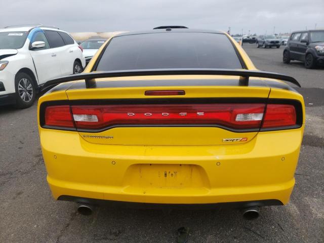 2C3CDXGJ3CH201436 - 2012 DODGE CHARGER SUPER BEE YELLOW photo 6