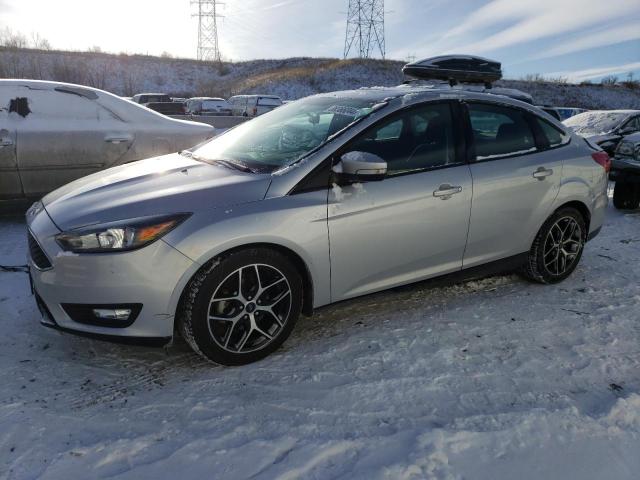 1FADP3H2XJL229408 - 2018 FORD FOCUS SEL SILVER photo 1
