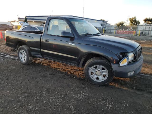 5TENL42N91Z744324 - 2001 TOYOTA TACOMA BLACK photo 4