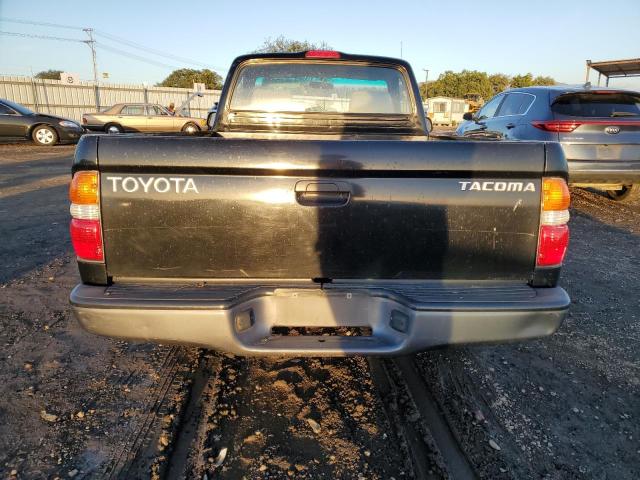 5TENL42N91Z744324 - 2001 TOYOTA TACOMA BLACK photo 6