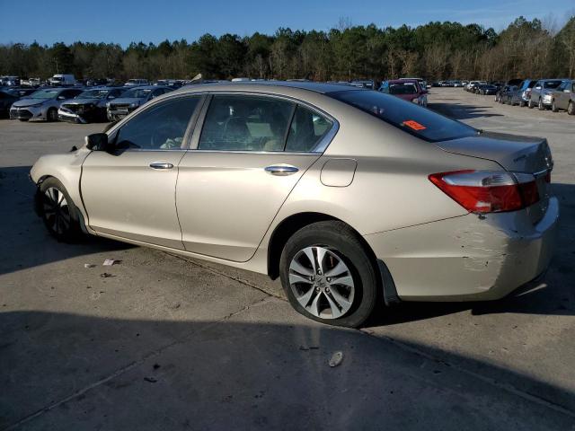 1HGCR2F36FA026364 - 2015 HONDA ACCORD LX GOLD photo 2