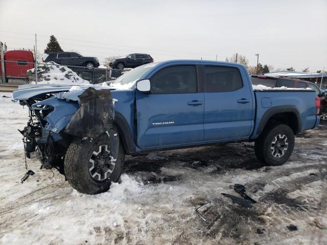 5TFCZ5AN5KX169967 - 2019 TOYOTA TACOMA DOUBLE CAB 蓝色 照片 1