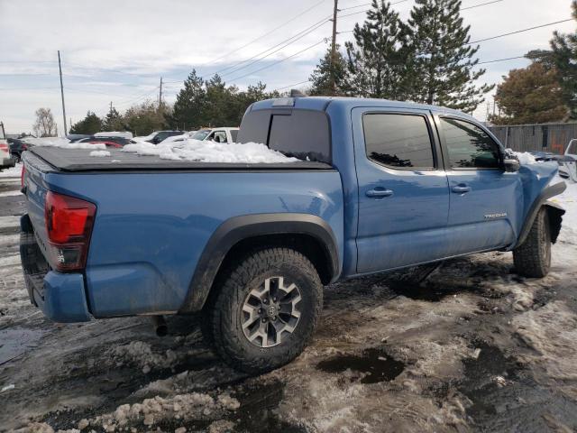 5TFCZ5AN5KX169967 - 2019 TOYOTA TACOMA DOUBLE CAB 蓝色 照片 3
