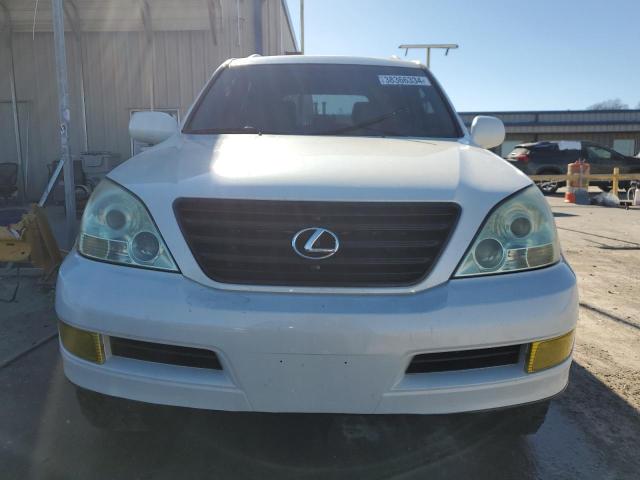 JTJBT20X870133377 - 2007 LEXUS GX 470 WHITE photo 5