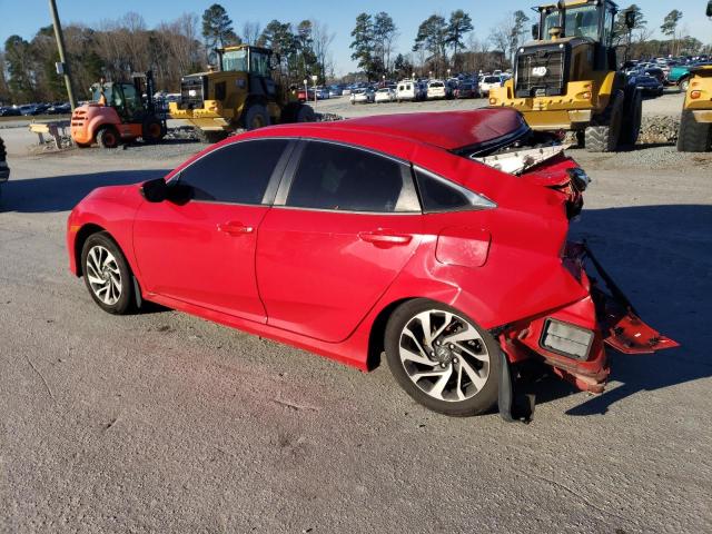 2HGFC2F75GH563442 - 2016 HONDA CIVIC EX RED photo 2