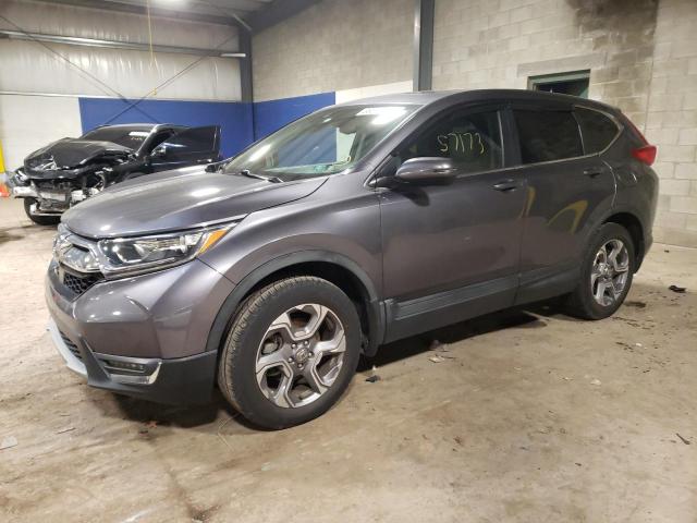 2HKRW2H8XHH671895 - 2017 HONDA CR-V EXL GRAY photo 1