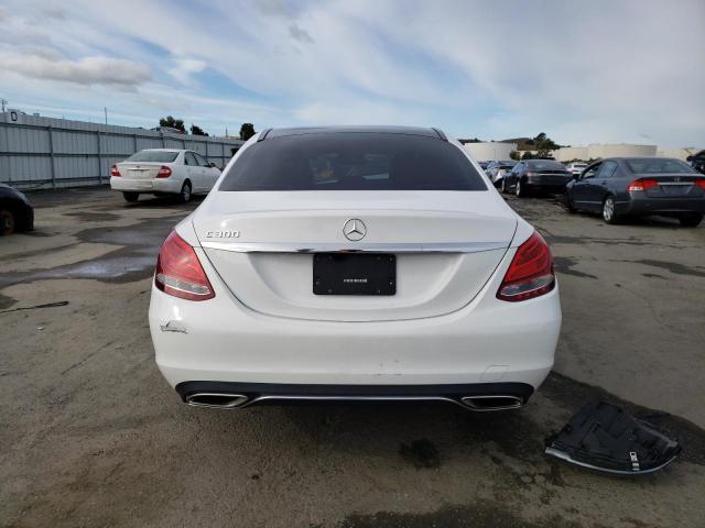 55SWF4JB9JU281863 - 2018 MERCEDES-BENZ C 300 WHITE photo 6