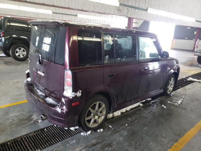JTLKT324264051023 - 2006 TOYOTA SCION XB Bordeaux Foto 3