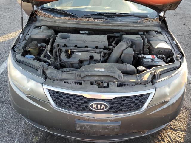 KNAFU4A24B5417419 - 2011 KIA FORTE EX GRAY photo 11