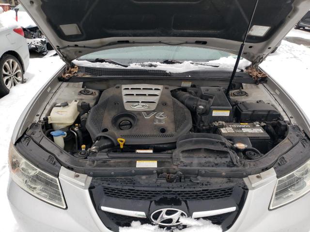 5NPEU46F37H262329 - 2007 HYUNDAI SONATA SE SILVER photo 11