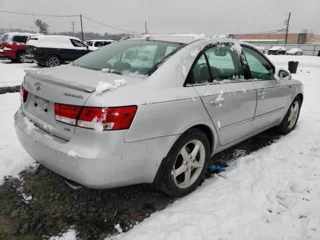 5NPEU46F37H262329 - 2007 HYUNDAI SONATA SE SILVER photo 3