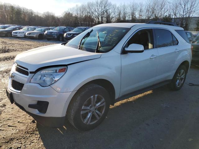 1GNALDEK0DZ132729 - 2013 CHEVROLET EQUINOX LT WHITE photo 1