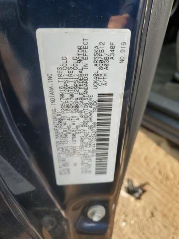 5TBBT44133S427760 - 2003 TOYOTA TUNDRA ACCESS CAB SR5 BLUE photo 12