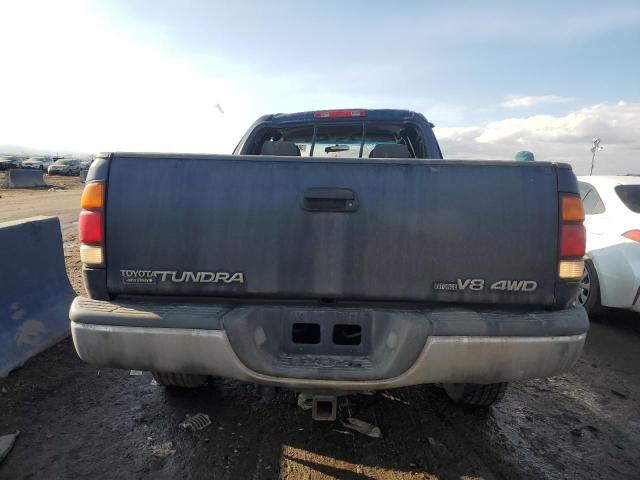 5TBBT44133S427760 - 2003 TOYOTA TUNDRA ACCESS CAB SR5 BLUE photo 6