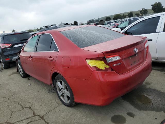 4T1BF1FKXDU640183 - 2013 TOYOTA CAMRY L RED photo 2