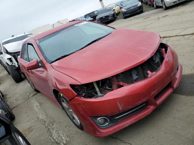 4T1BF1FKXDU640183 - 2013 TOYOTA CAMRY L RED photo 4