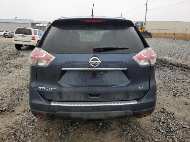 5N1AT2MT8FC828943 - 2015 NISSAN ROGUE S BLUE photo 6