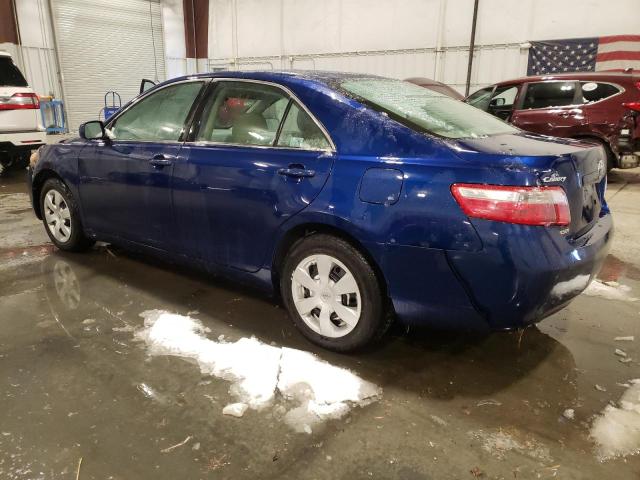 4T4BE46K47R006530 - 2007 TOYOTA CAMRY CE BLUE photo 2