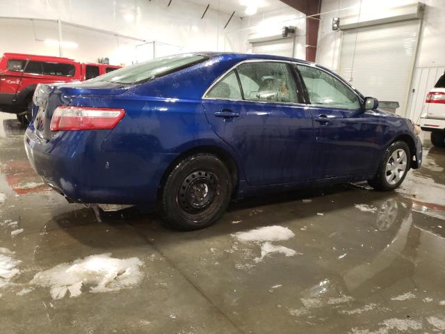 4T4BE46K47R006530 - 2007 TOYOTA CAMRY CE BLUE photo 3