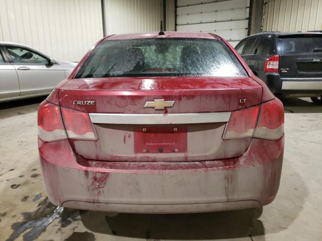 1G1PF5SC4C7397475 - 2012 CHEVROLET CRUZE LT RED photo 6