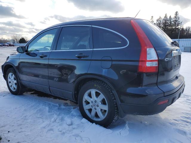 5J6RE48797L815320 - 2007 HONDA CR-V EXL BLACK photo 2