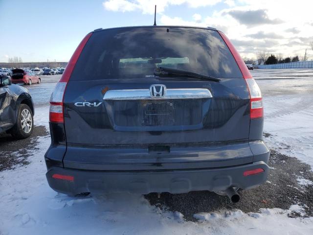 5J6RE48797L815320 - 2007 HONDA CR-V EXL BLACK photo 6