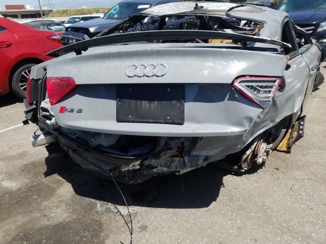 WUAC6AFR8EA902021 - 2014 AUDI RS5 GRAY photo 4