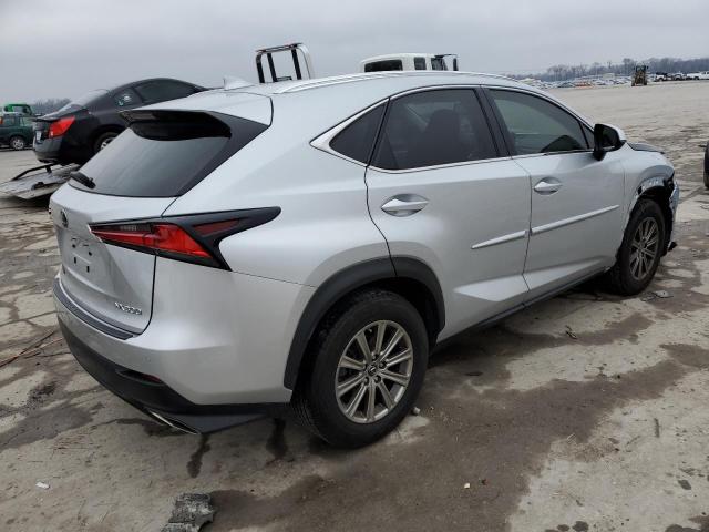 JTJYARBZ1J2103351 - 2018 LEXUS NX 300 BASE ვერცხლისფერი ფოტო 3