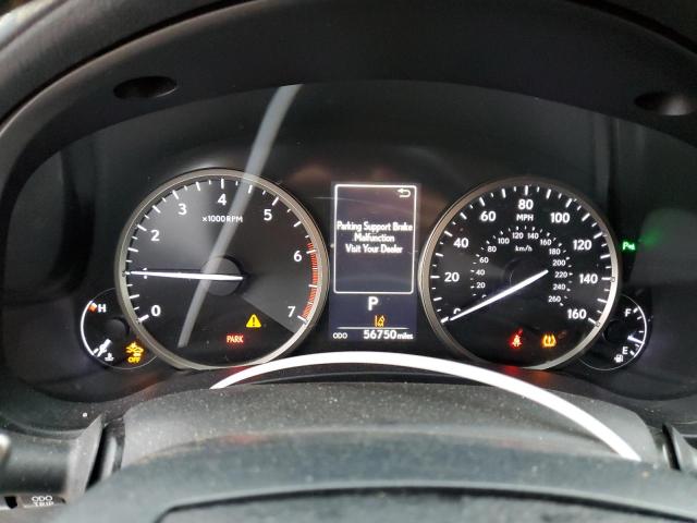 JTJYARBZ1J2103351 - 2018 LEXUS NX 300 BASE ვერცხლისფერი ფოტო 9