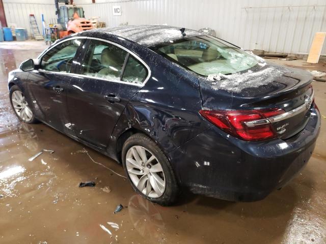 2G4GK5EX3E9222780 - 2014 BUICK REGAL BLUE photo 2