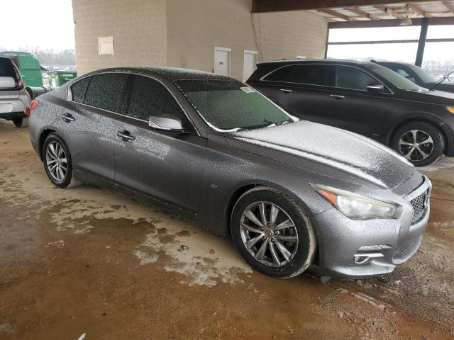 JN1BV7AP6EM680049 - 2014 INFINITI Q50 BASE GRAY photo 4