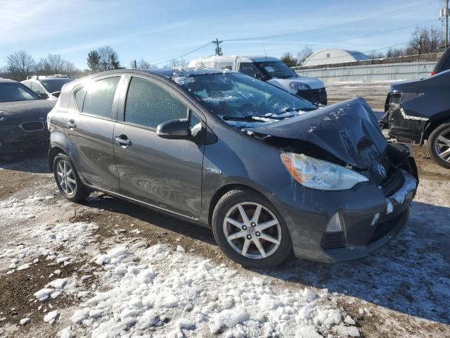 JTDKDTB3XC1007140 - 2012 TOYOTA PRIUS C GRAY photo 4