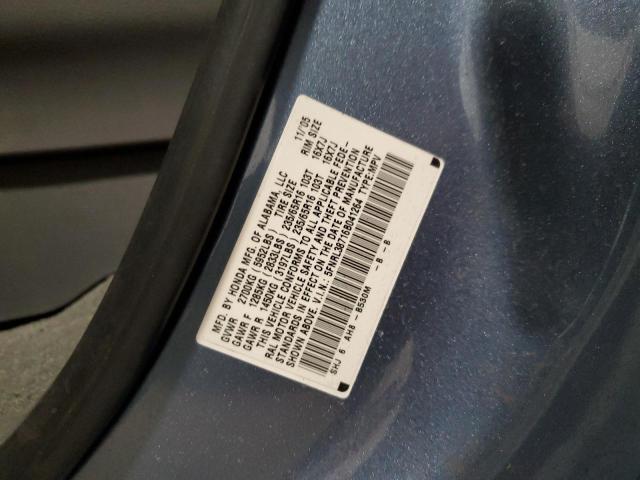 5FNRL38716B041264 - 2006 HONDA ODYSSEY EXL BLUE photo 14