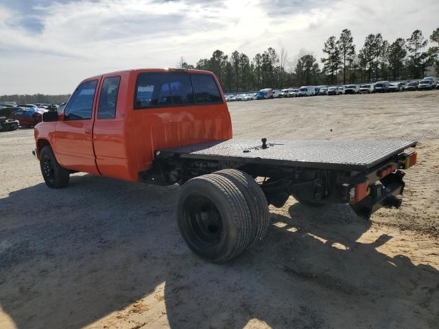 1GCHC39F7SE257505 - 1995 CHEVROLET GMT-400 C3500 ORANGE photo 2