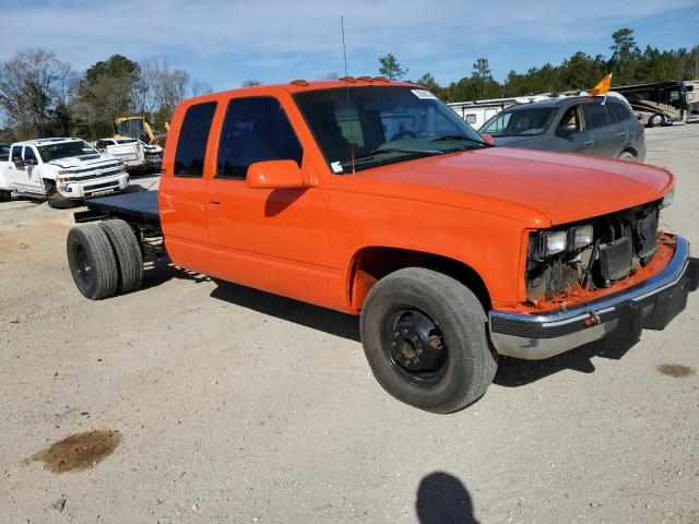 1GCHC39F7SE257505 - 1995 CHEVROLET GMT-400 C3500 ORANGE photo 4