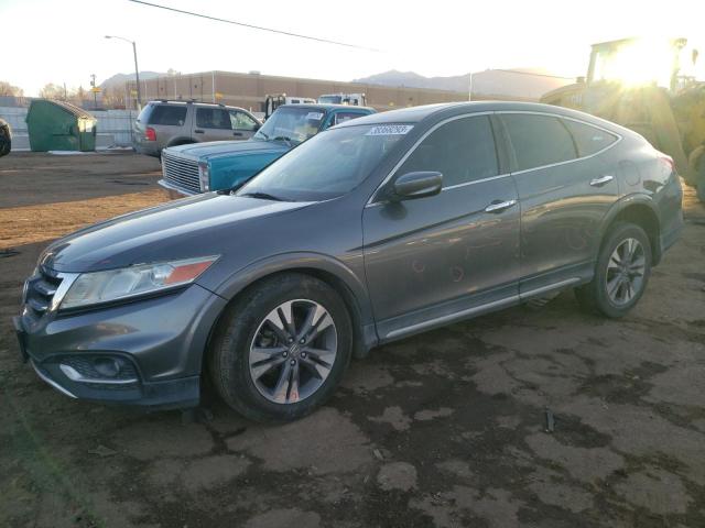 5J6TF2H54EL004494 - 2014 HONDA CROSSTOUR EXL SILVER photo 1