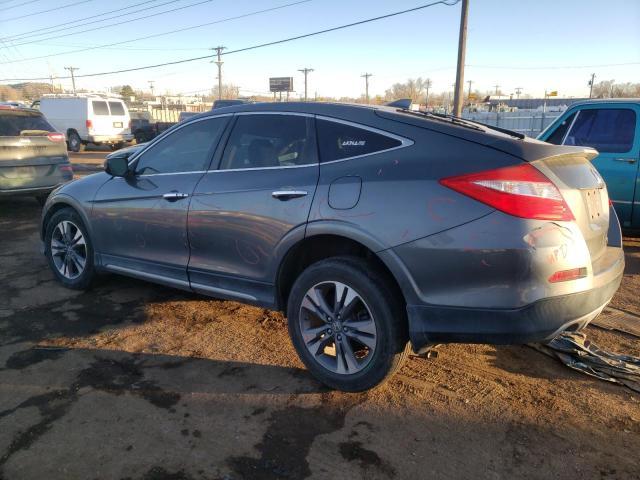 5J6TF2H54EL004494 - 2014 HONDA CROSSTOUR EXL SILVER photo 2