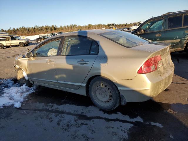 1HGFA16518L083224 - 2008 HONDA CIVIC LX TAN photo 2