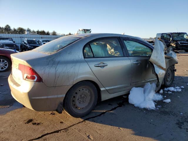 1HGFA16518L083224 - 2008 HONDA CIVIC LX TAN photo 3