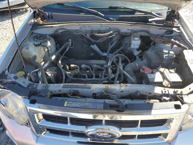 1FMCU0D7XBKB21999 - 2011 FORD ESCAPE XLT SILVER photo 12