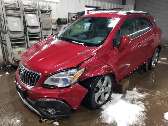 KL4CJCSB6EB782255 - 2014 BUICK ENCORE RED photo 1